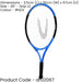 Junior ITF Tennis Racket - 26 Inch 9-11 Years - L2 Grip Lightweight Aluminium