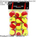 Bulk Pack Tennis Ball Bucket - 12x Stage 3 Red Training Balls - Premium Court