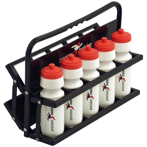 FOLDING Sports Water Bottle Carrier Holder - HOLDS 10 BOTTLES - Football Team