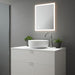 500 x 600mm IP44 LED Bathroom Mirror & Demister - Tunable White Diffused Border