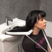 Shampoo Tray with Strap - Lightweight Hair Washing Aid  Shower Rinsing Basin Loops