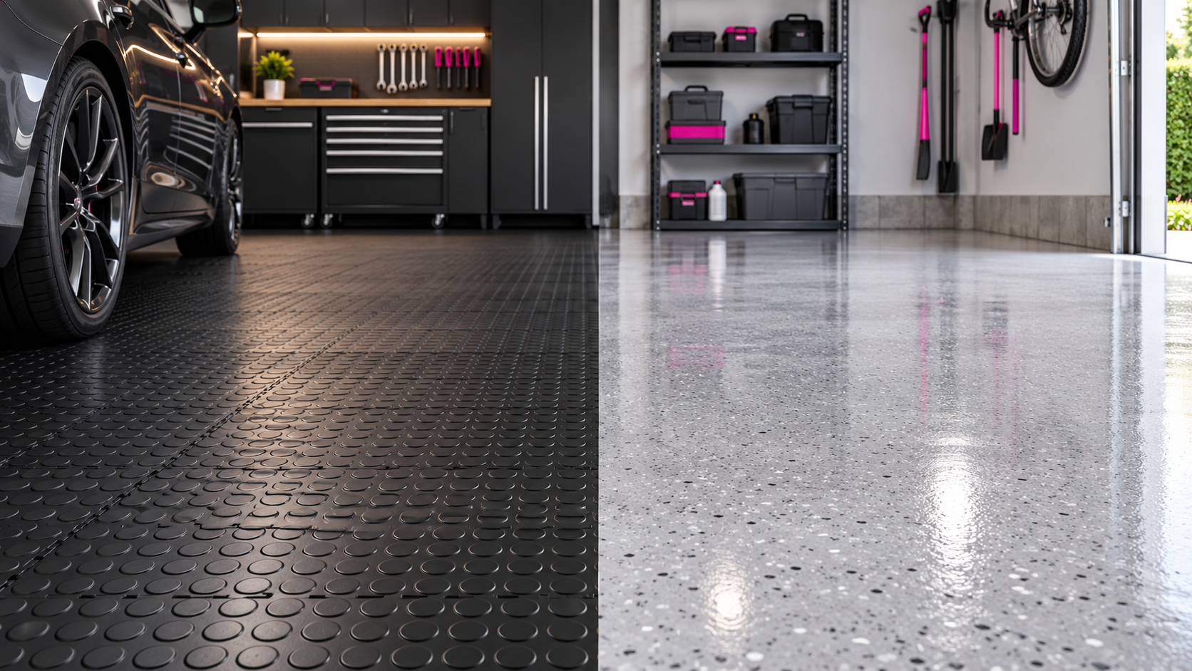 Garage Floor Tiles vs Epoxy Paint: Which Is Better?