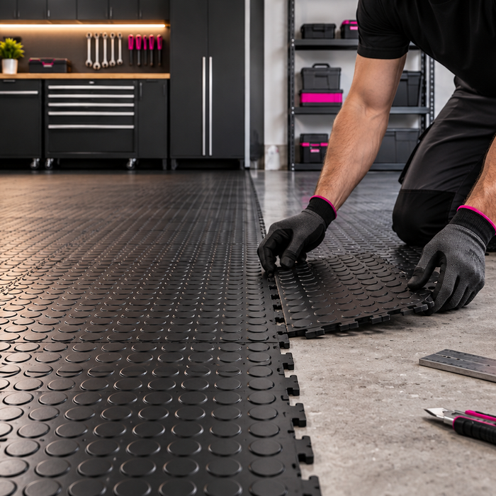 How to Install Interlocking Garage Floor Tiles: Step-by-Step Guide