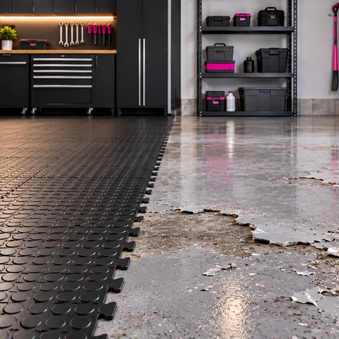 Why Is My Garage Floor Paint Peeling or Bubbling?