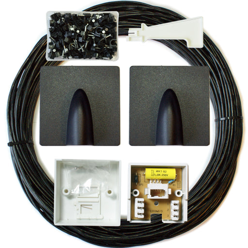 25M BT Extension Outdoor External Cable Lead Kit Telephone Line Phone Broadband - LoopsDirect
