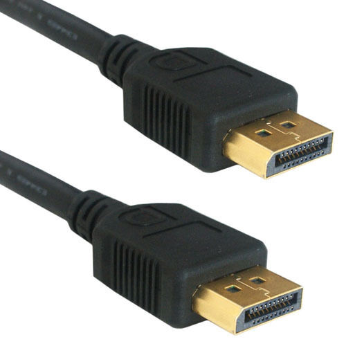 0.5m DisplayPort Male to Plug Video Cable V1.2 GOLD Monitor Lead Display Port Loops
