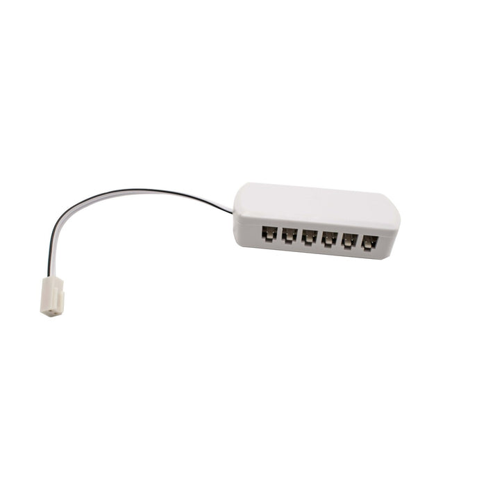 6-way 24V LED driver distribution block
