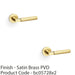 2 PACK SOLID BRASS Knurled Door Handle Set Satin Brass Angled Lever Round Rose 1