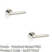 2 PACK SOLID BRASS Knurled Door Handle Set Polished Nickel Straight Round Rose 1