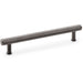 Knurled T Bar Pull Handle - Dark Bronze - 160mm Centres Premium Drawer Door