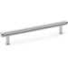 Knurled T Bar Pull Handle - Polished Chrome - 160mm Centres Premium Drawer Door