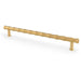 Bamboo T Bar Pull Handle - Satin Brass 224mm Centres SOLID BRASS Drawer Door