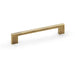 Slim Square Bar Pull Handle - Antique Brass - 160mm Centres SOLID BRASS Drawer