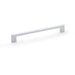 Slim Square Bar Pull Handle - Polished Chrome - 224mm Centres SOLID BRASS Drawer