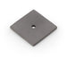 Square Kitchen Door Knob Backplate - Dark Bronze 38mm x 38mm Cabinet Plate