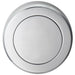 Screwless Round Blank Escutcheon Cover - Polished Chrome 50mm Door Key Plate