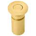 Floor Recessed Dust Excluding Flush Bolt Socket - 45mm Depth Polished Brass