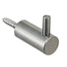 Coat Hook with Concealed Fixing 35mm Projection Bright Stainless Steel