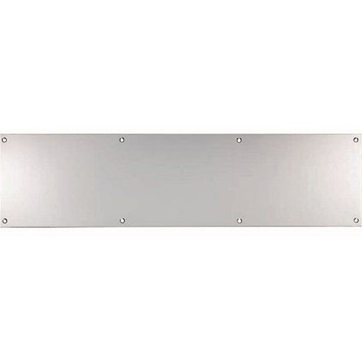 590mm x 150mm Plain Door Kickplate - Satin Stainless Steel Kick Plate Protector