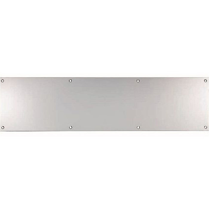 615mm x 150mm Plain Door Kickplate - Satin Stainless Steel Kick Plate Protector