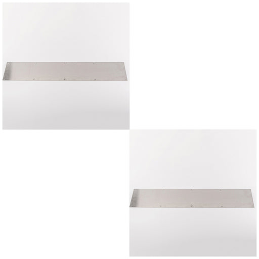 2 PACK 790mm x 150mm Door Kickplate Satin Stainless Steel Kick Plate Protector