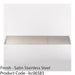 830mm x 150mm Plain Door Kickplate - Satin Stainless Steel Kick Plate Protector 1