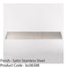 915mm x 150mm Plain Door Kickplate - Satin Stainless Steel Kick Plate Protector 1