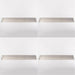 4 PACK 915mm x 150mm Door Kickplate Satin Stainless Steel Kick Plate Protector