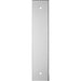 Kitchen Door Pull Handle Backplate - Polished Chrome 200x40mm - 160mm Centres