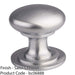 Victorian Tiered Door Knob - 25mm Satin Chrome Cabinet Pull Handle Round Rose 1