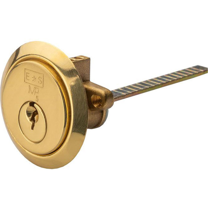 65mm Standard Rim Nightlatch Lock - Polished Bass Keyed to Differ Fire Rated
