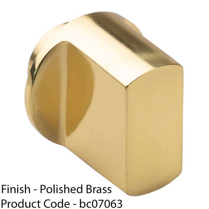 Polished Brass Standard Cylinder Thumbturn Adapter - Twist Turn 1