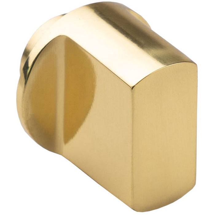 Polished Brass Standard Cylinder Thumbturn Adapter - Twist Turn