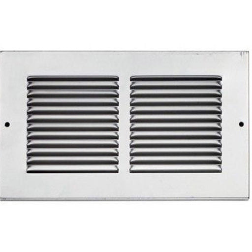 270x270mm Silver Louvre Grill Face Plate Cover For 225x225mm Air Transfer Vent