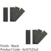 2 PACK 300x BULK Pack Intumescent Hinge Liner Fire Procti100 x 30 x 0.8mm Hinges 1