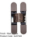 3D Adjustable Concealed Cabinet Hinge - 180 Degree Opening Wardrobe MATT BRONZE 1