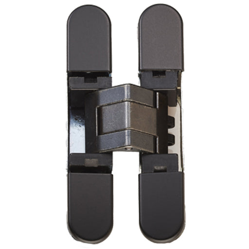 3D Adjustable Concealed Cabinet Hinge - 180 Degree Opening Wardrobe MATT BLACK