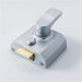 Contract Rim Cylinder Nightlatch LOCKCASE 40mm Satin Chrome Door Security Lock