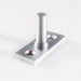 Angled Window Casement Stay EJMA Pin - 27mm Fixing Centres Satin Chrome