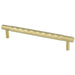 Diamond T Bar Pull Handle - Satin Brass - 160mm Centres SOLID BRASS Drawer