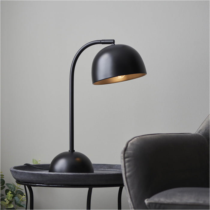 Standing Floor & Table Lamp Set - Adjustable Matt Black Steel Grey Painted Head