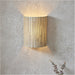 Semi Flush Ceiling Light & 2x Matching Wall Lights - Dimmable Natural Seagrass Drum Shades