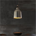 2 PACK Hanging Ceiling Pendant Light - Aged Pewter & Aged Copper Plate - 10W LED E27