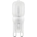 4 PACK Frosted PC G9 2W SMD LED Light Bulb - Non-dimmable Cool White - 200lm 4000k