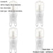 4 PACK Frosted PC G9 2W SMD LED Light Bulb - Non-dimmable Cool White - 200lm 4000k