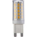 Clear & White 3.5W G9 SMD LED Light Bulb - Non-dimmable Warm White - 400lm 3000k