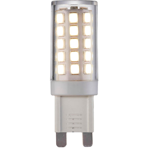 Clear & White 3.5W G9 SMD LED Light Bulb - Non-dimmable Cool White - 400lm 4000k