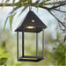 Matt Black Dimmable Table Lamp - USB Chargeable LED Light - Modern IP44 Outdoor Hanging 