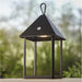 Matt Black Dimmable Table Lamp - USB Chargeable LED Light - Modern IP44 Outdoor Hanging 