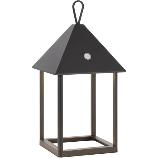 Matt Black Dimmable Table Lamp - USB Chargeable LED Light - Modern IP44 Outdoor Hanging 